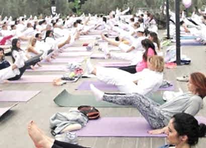Kazdağları’nda yoga festivali