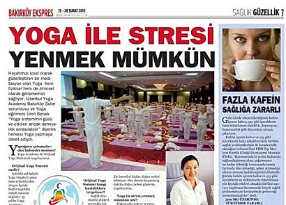 Yoga ile stresi yenmek mümkün